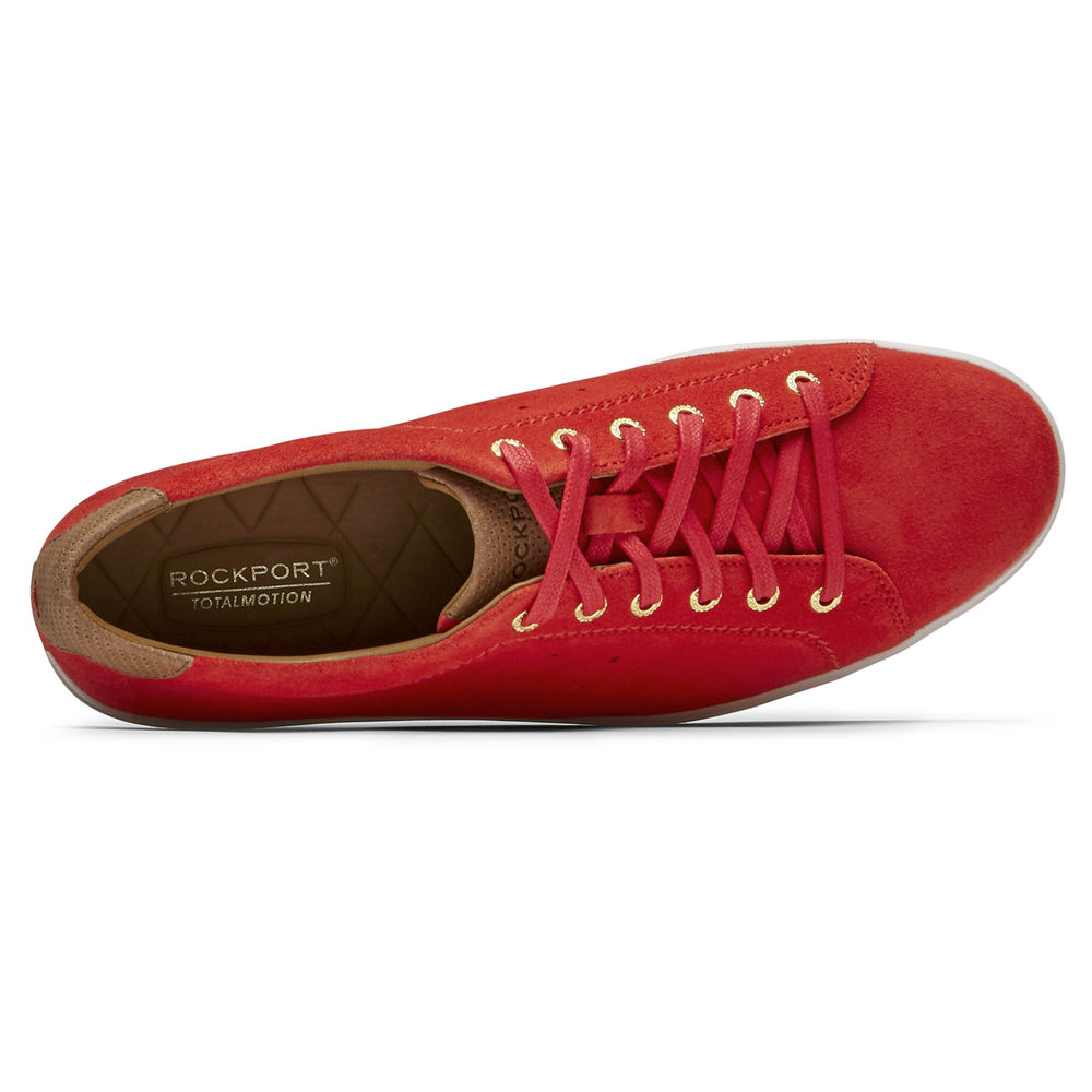 Tenis Rockport Homem Vermelhas - Total Motion Lite Ltd Lace-To-Toes - 91065DGAQ